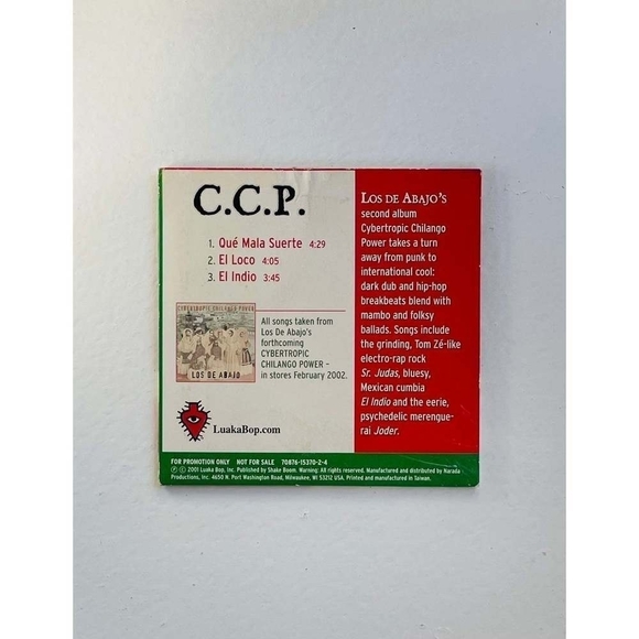 Mini CD Los De Abajo - C. C. P. - Picture 2 of 2
